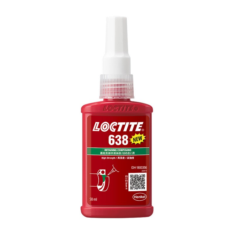 <b>汉高LOCTITE 乐泰638 50ML/250ML厌氧胶 绿色高 强度圆</b>